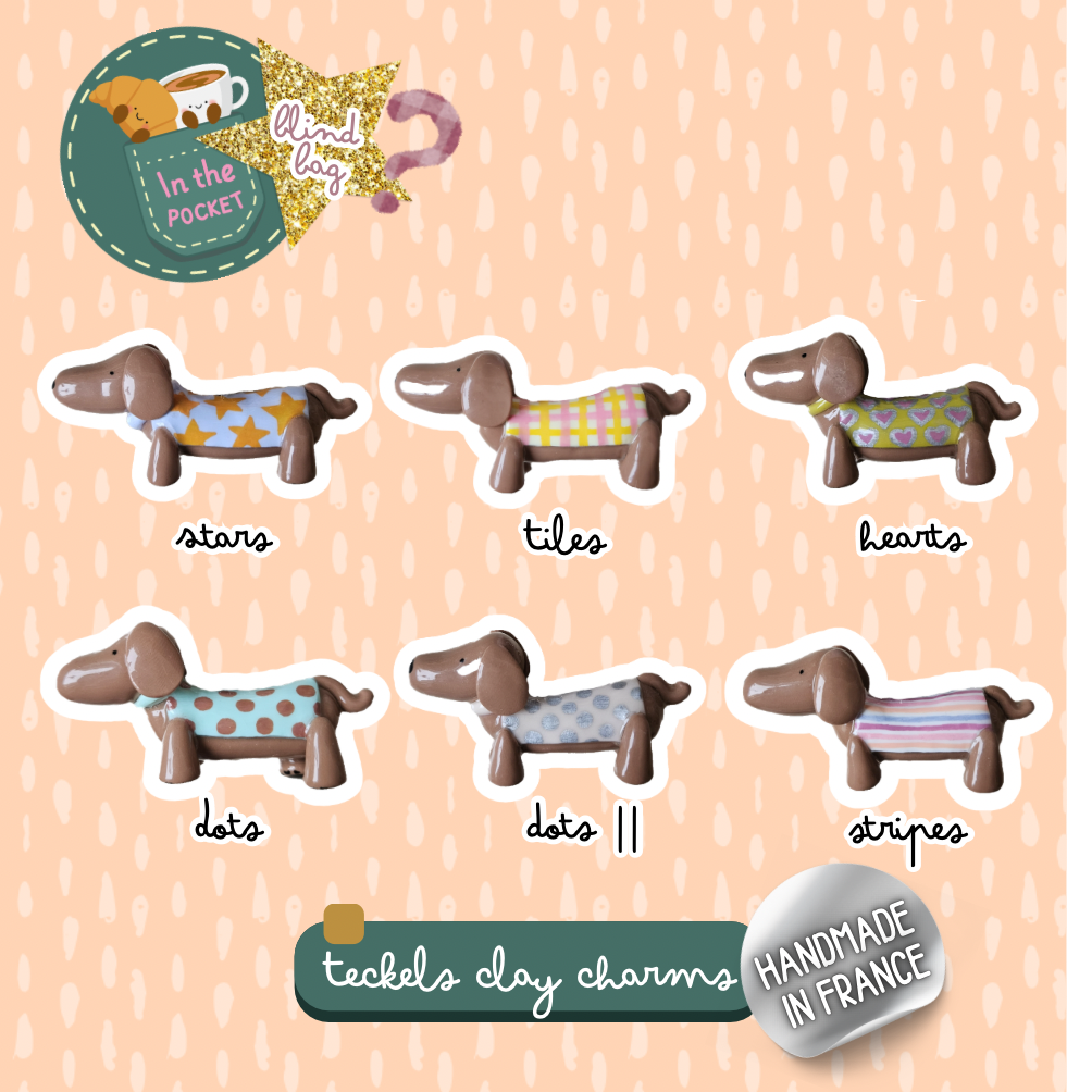 Pochette Mystère - Charms Teckels 2 🐾