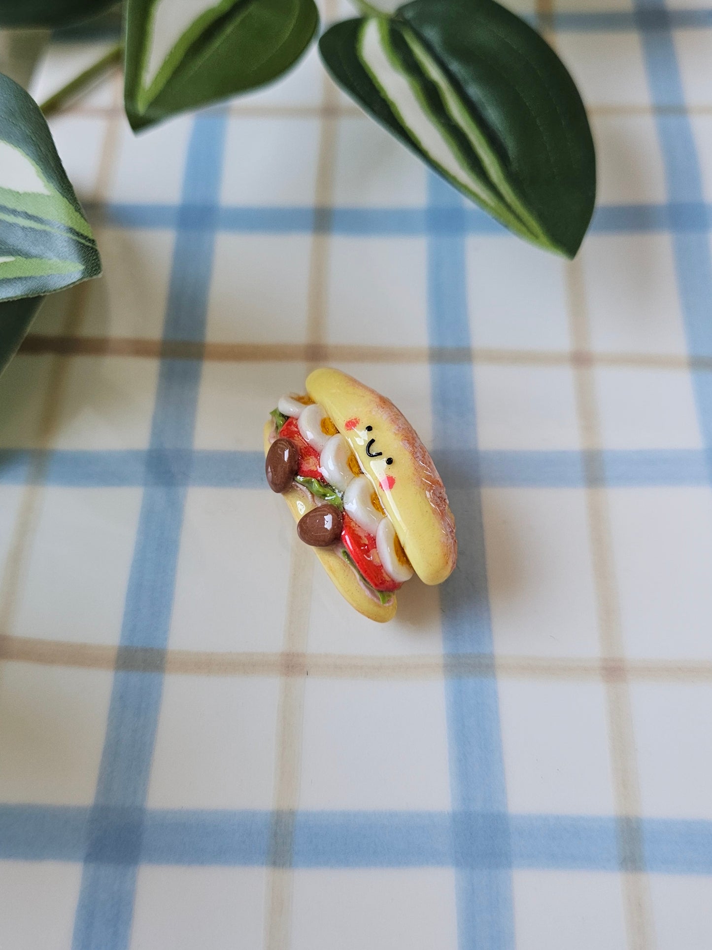 Le magnet Sandwich Jambon Crudités