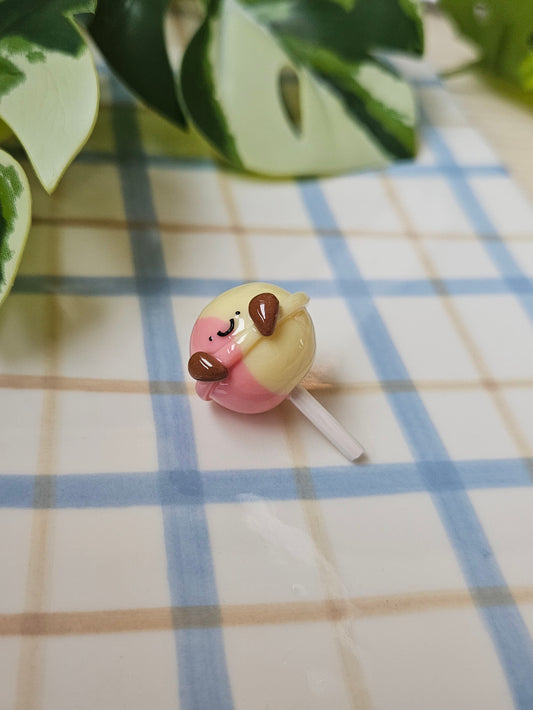 Le magnet Sucette Lait Fraise