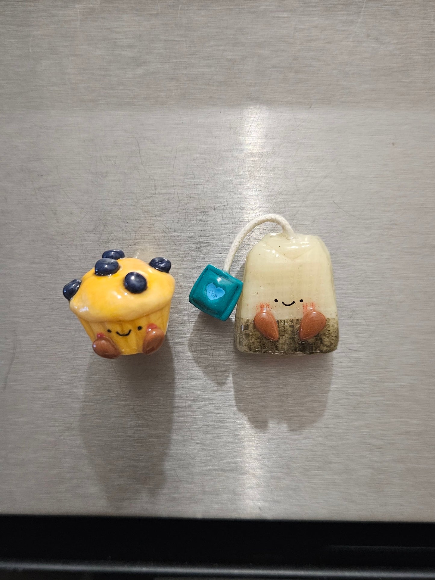Le magnet Muffin à la myrtille