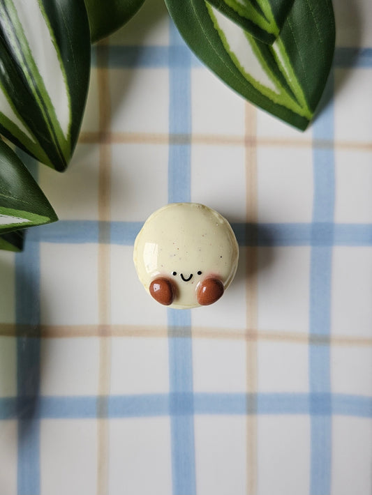 Le magnet Macaron Vanille