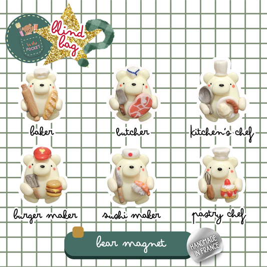 Blind Bag - Le magnet Ours