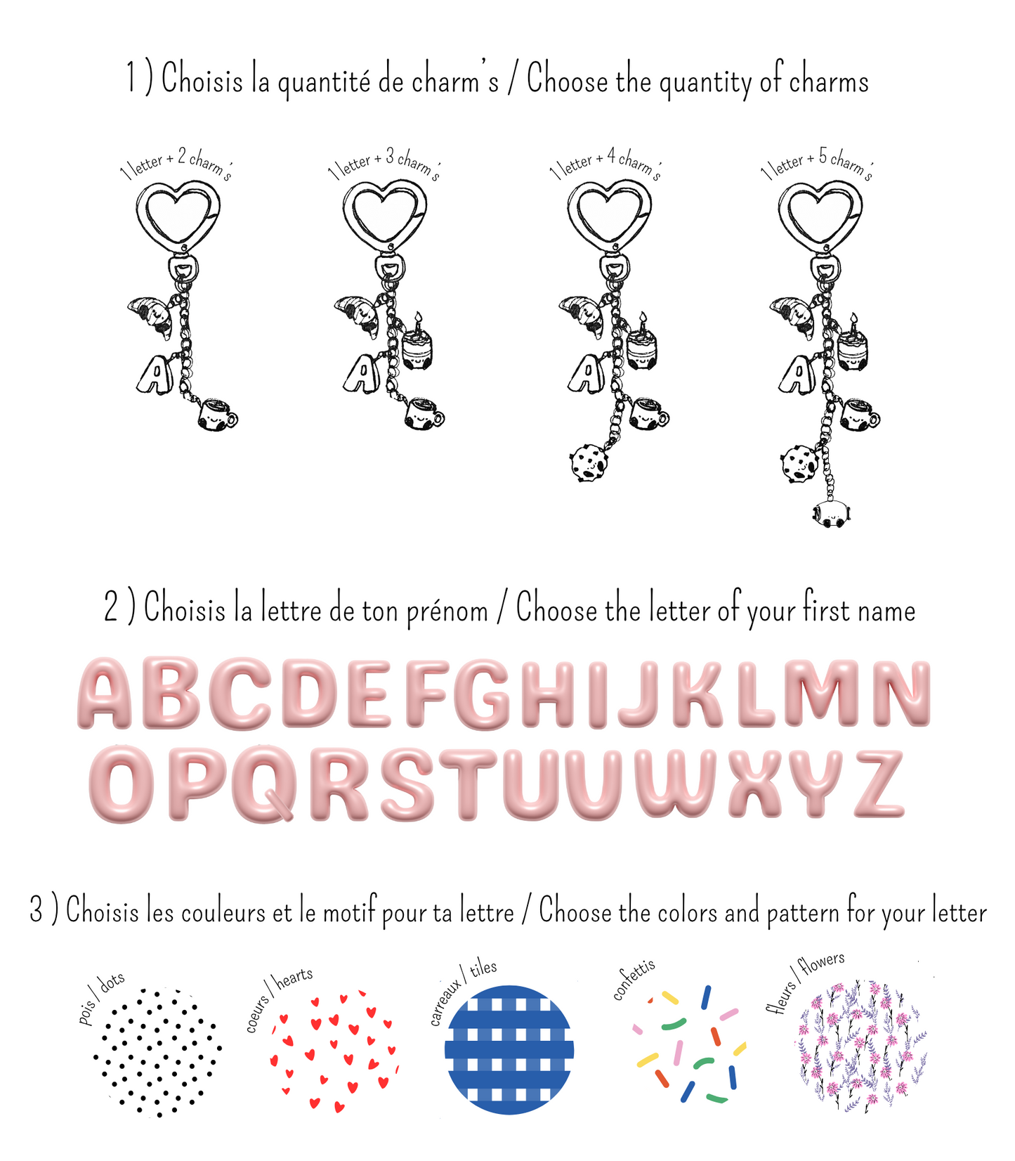 Charms à personnaliser