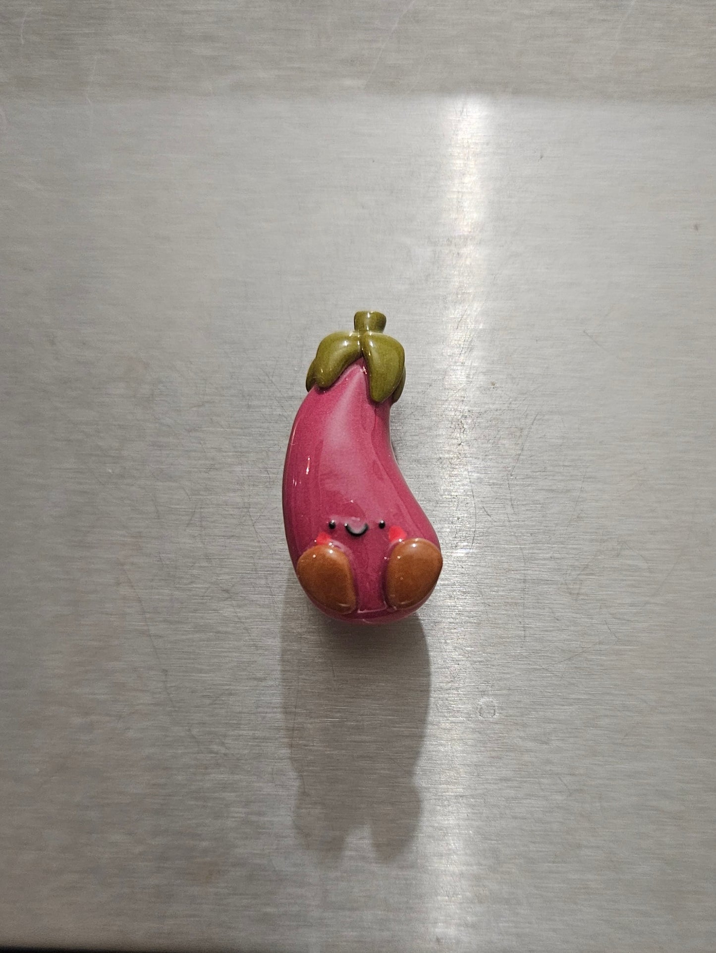 Le magnet Aubergine
