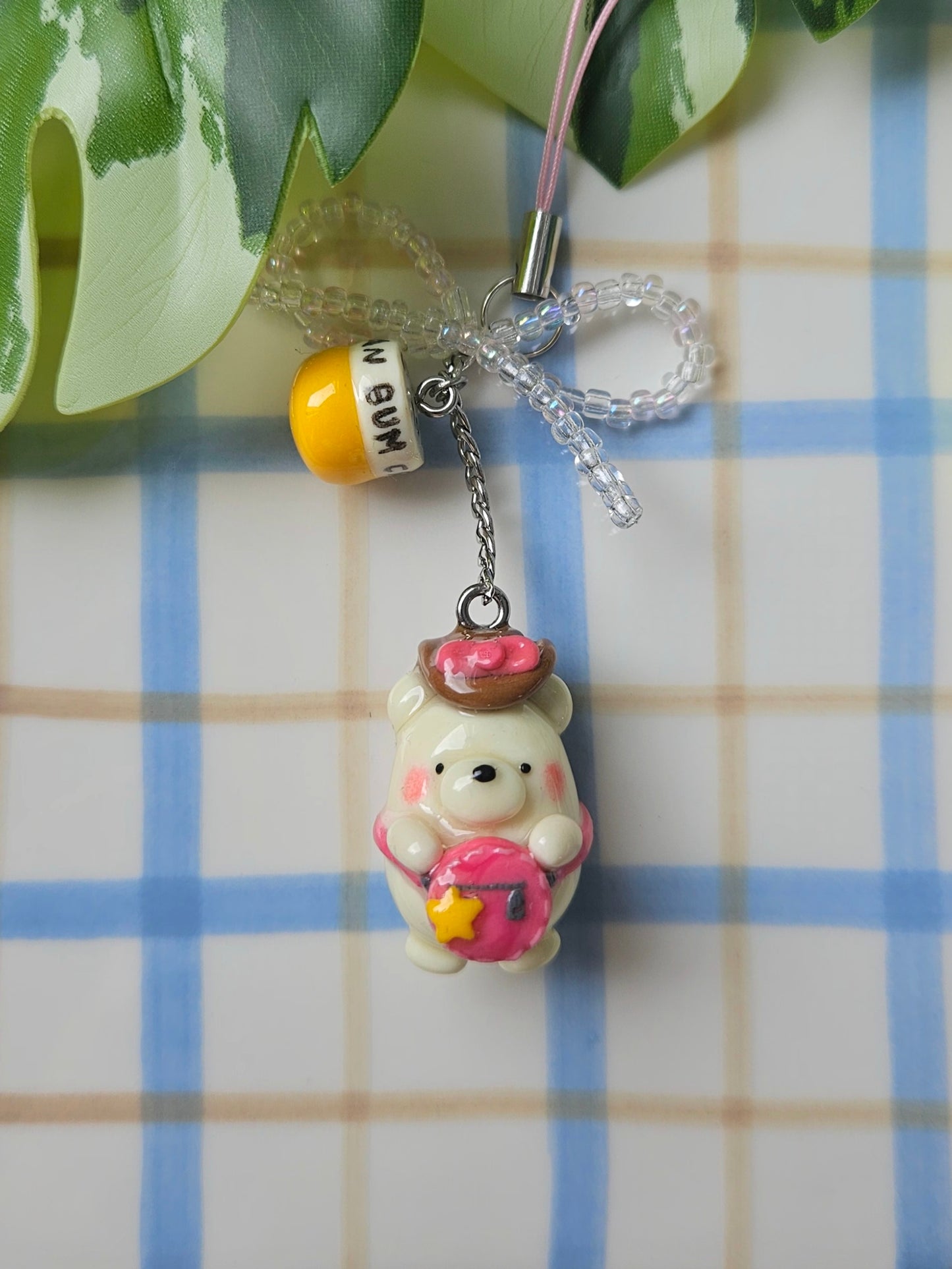 Le charms Ours sacoche