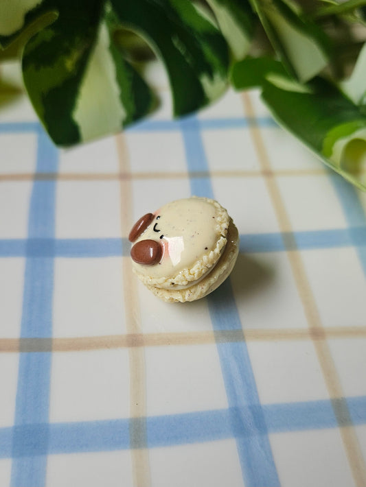 Le magnet Macaron Vanille