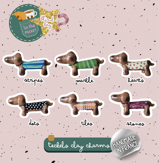 Pochette Mystère - Charms Teckels 5 🐾