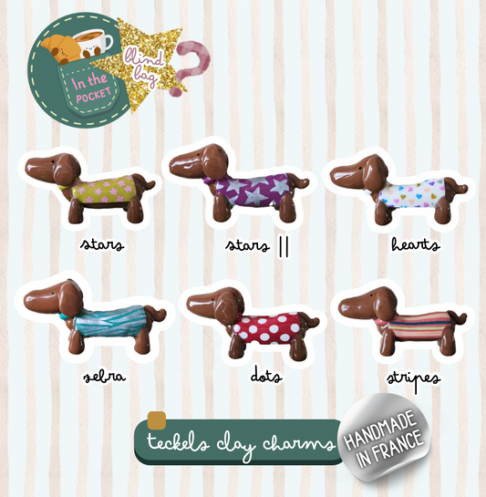 Pochette Mystère - Charms Teckels 1 🐾