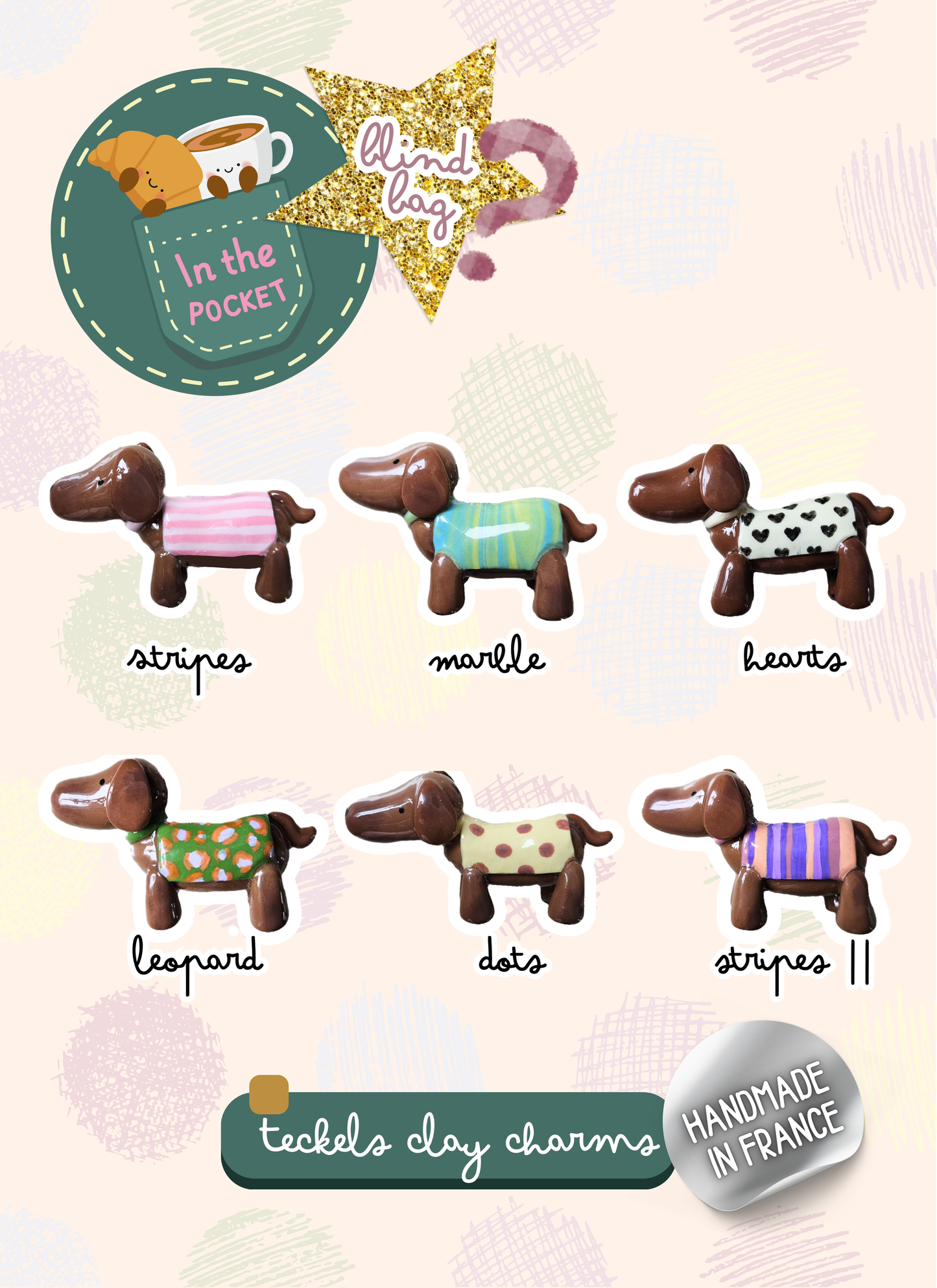 Blind bag - Charm's Teckels