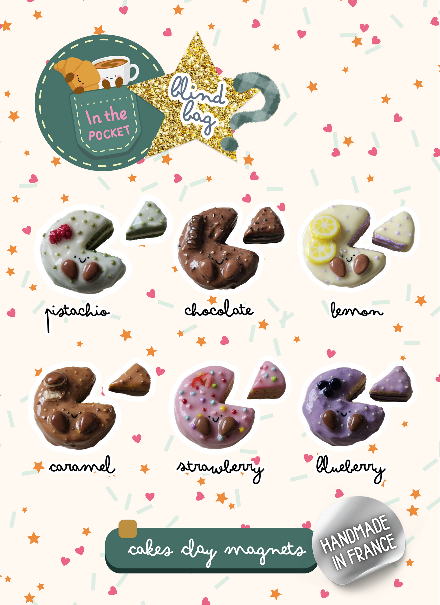 Blind Bag - Le magnet gâteau