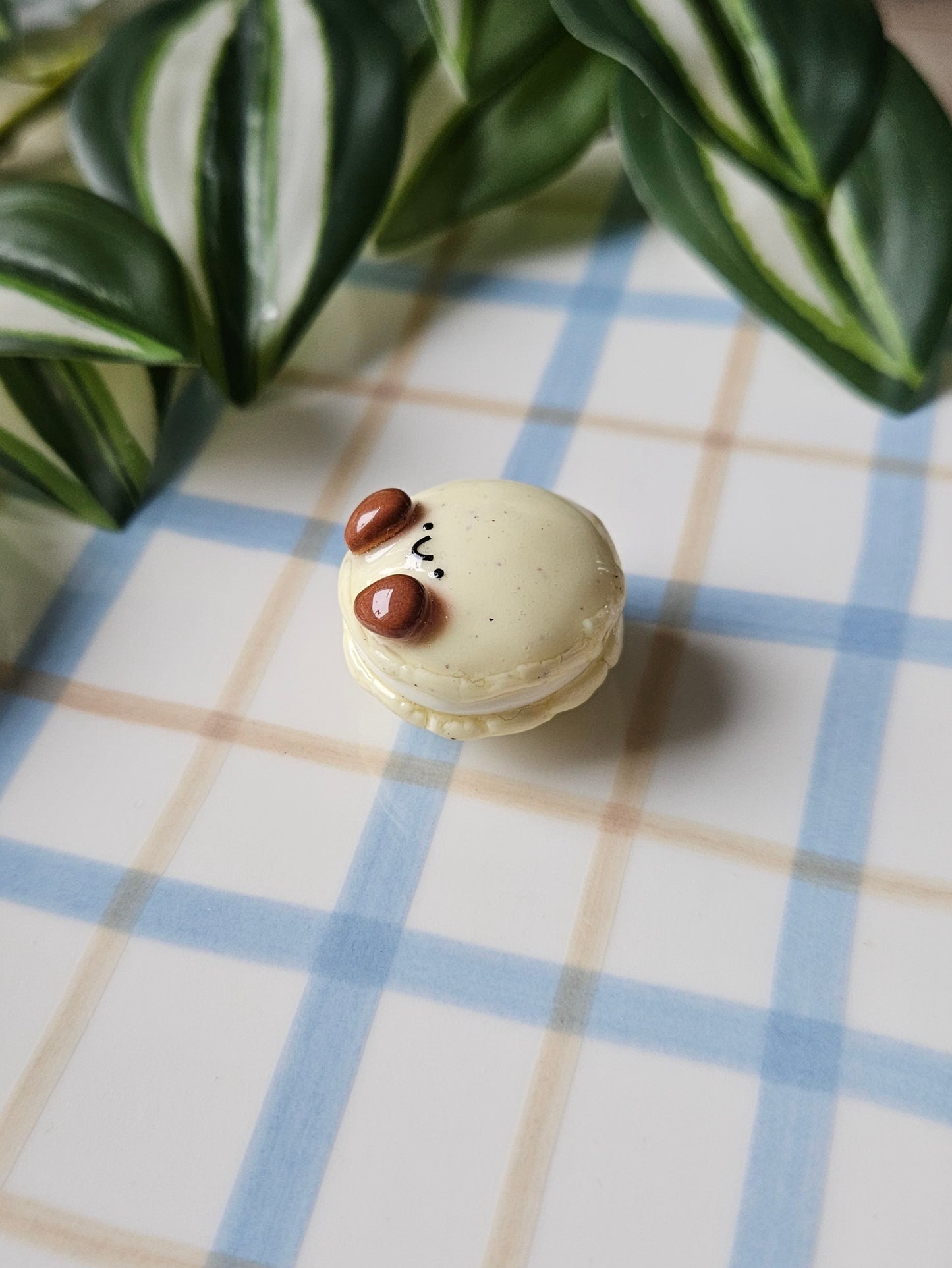 Le magnet Macaron Vanille
