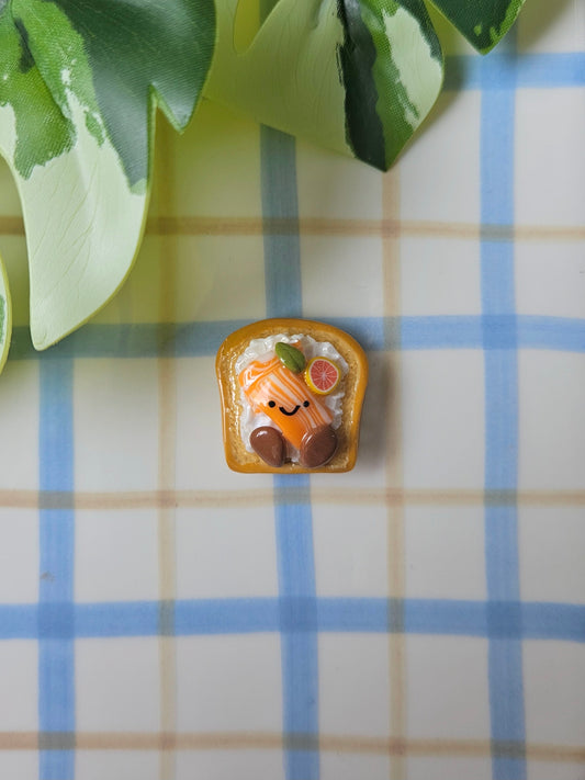 Le magnet Toast saumon