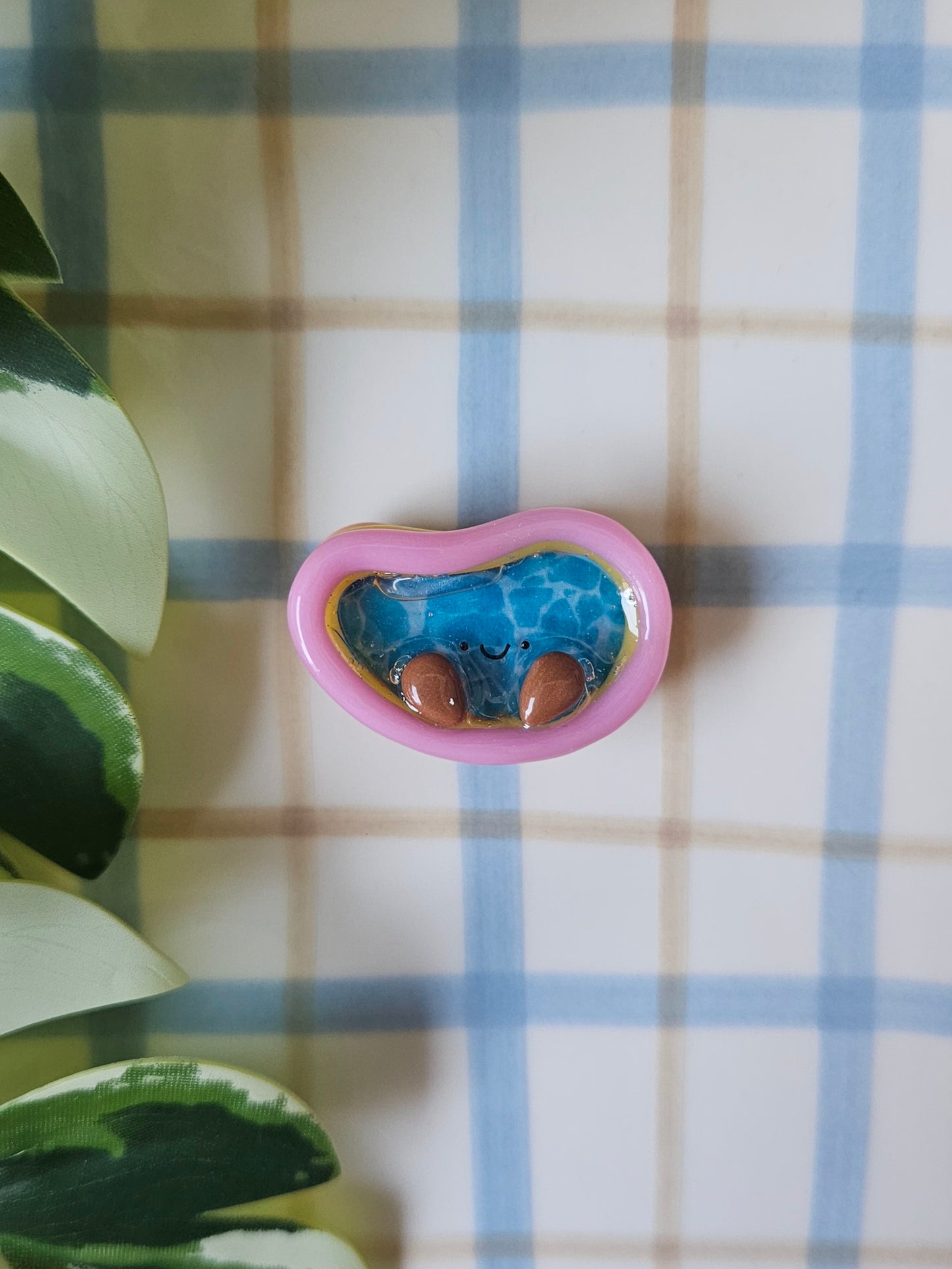 Le magnet Piscine Ovale