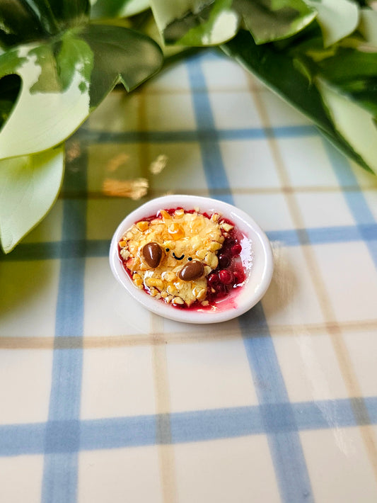 Le magnet Crumble à la cerise