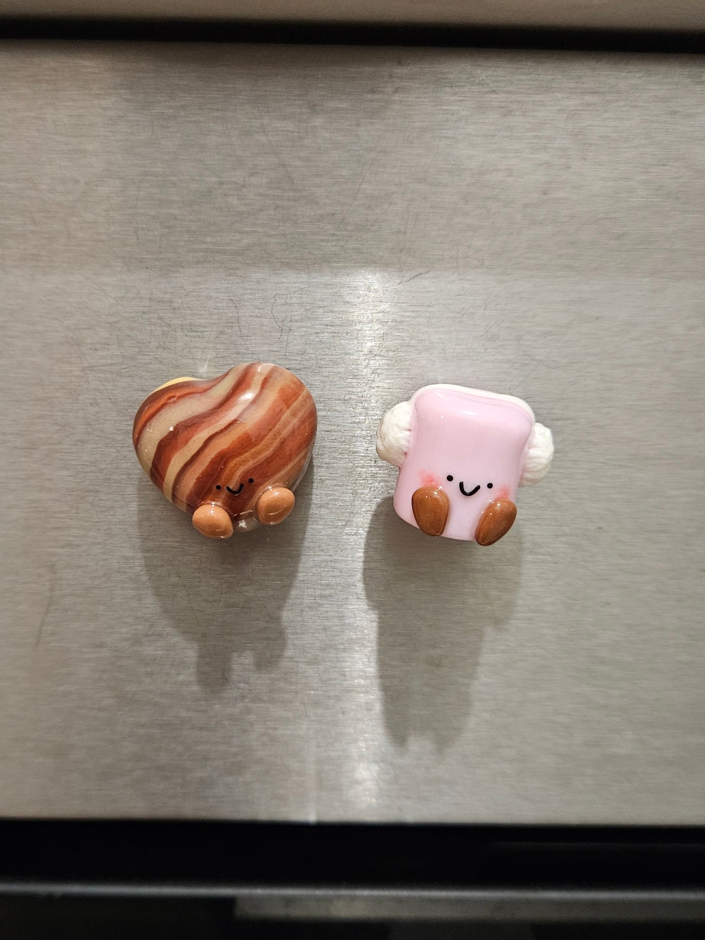 Le magnet Cœur en Chocolat