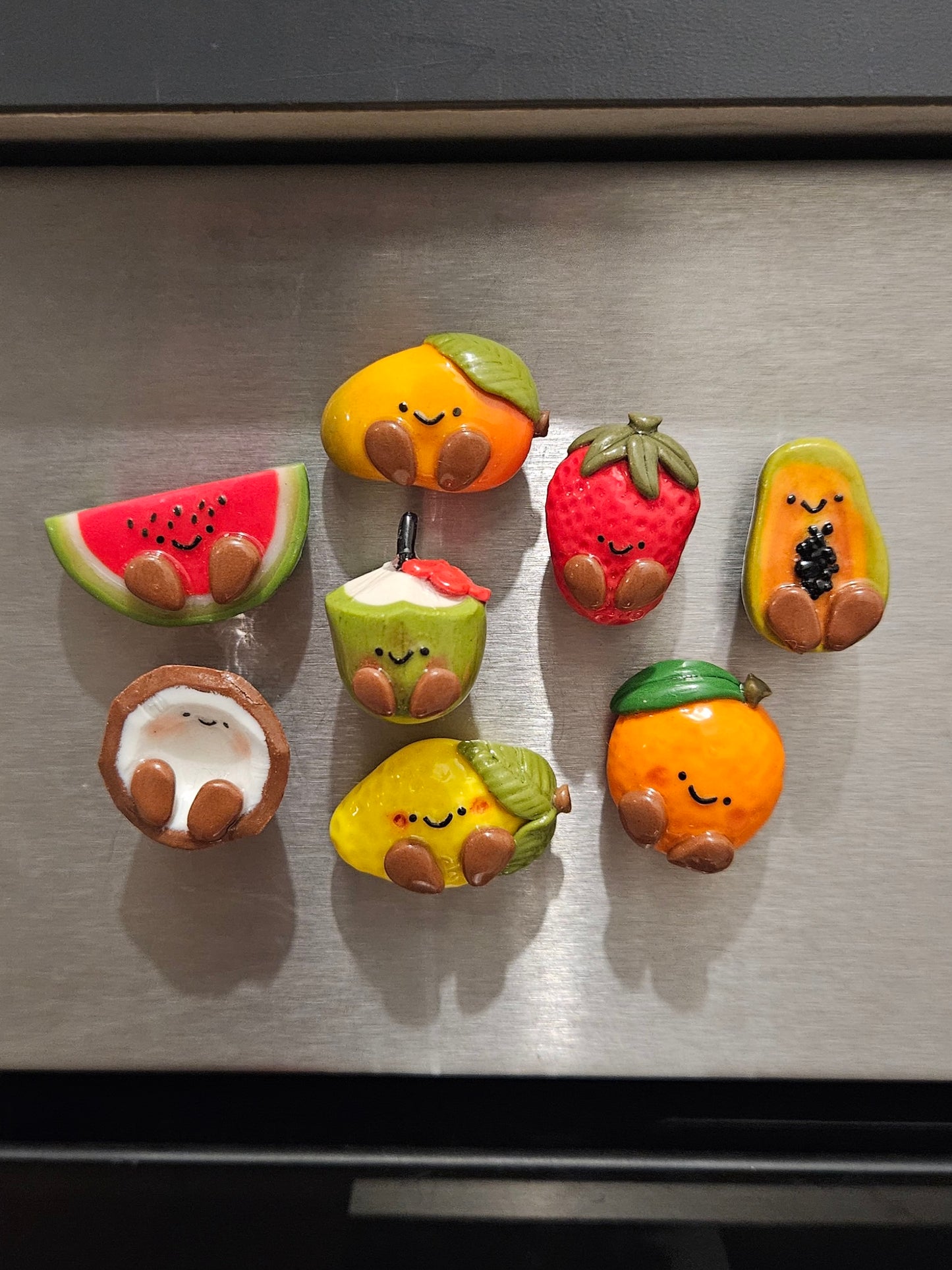 Le magnet Noix de Coco Verte
