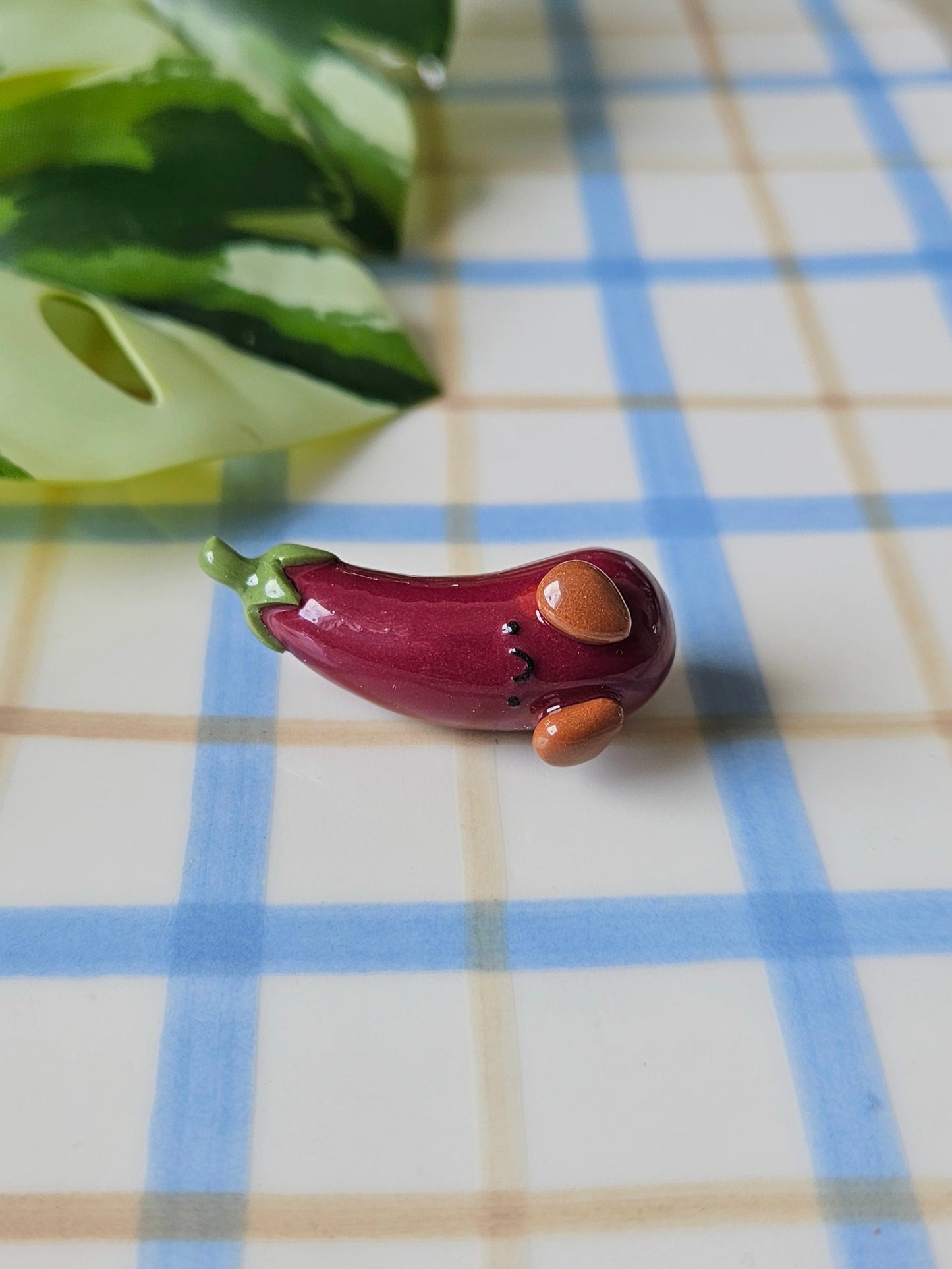 Le magnet Aubergine