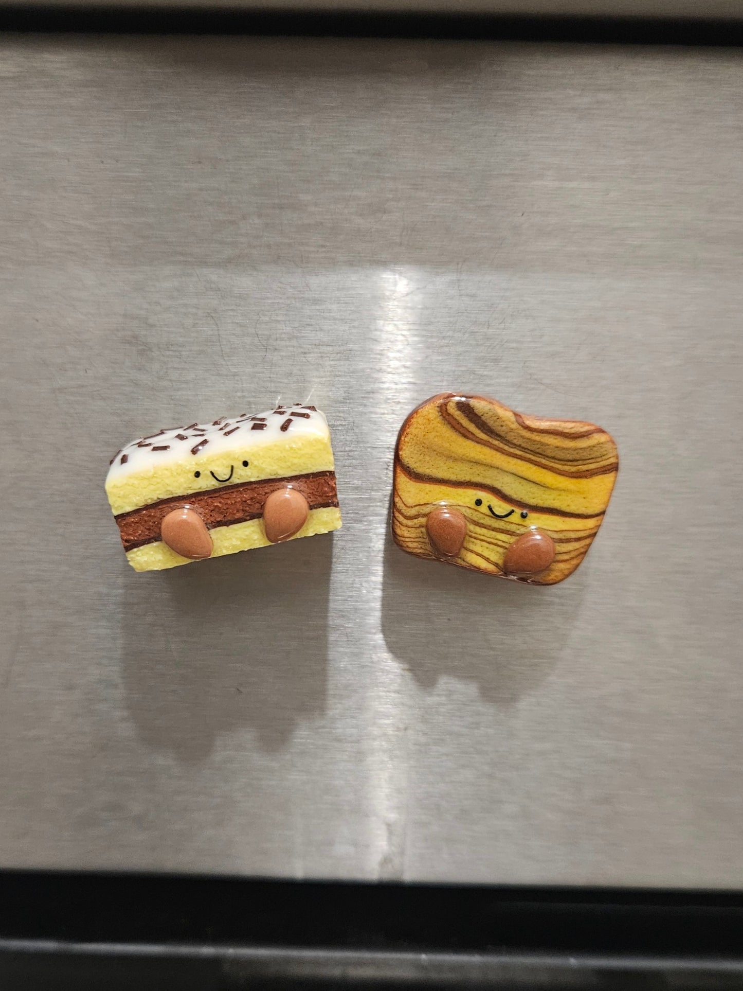 Le magnet Gâteau Marbré
