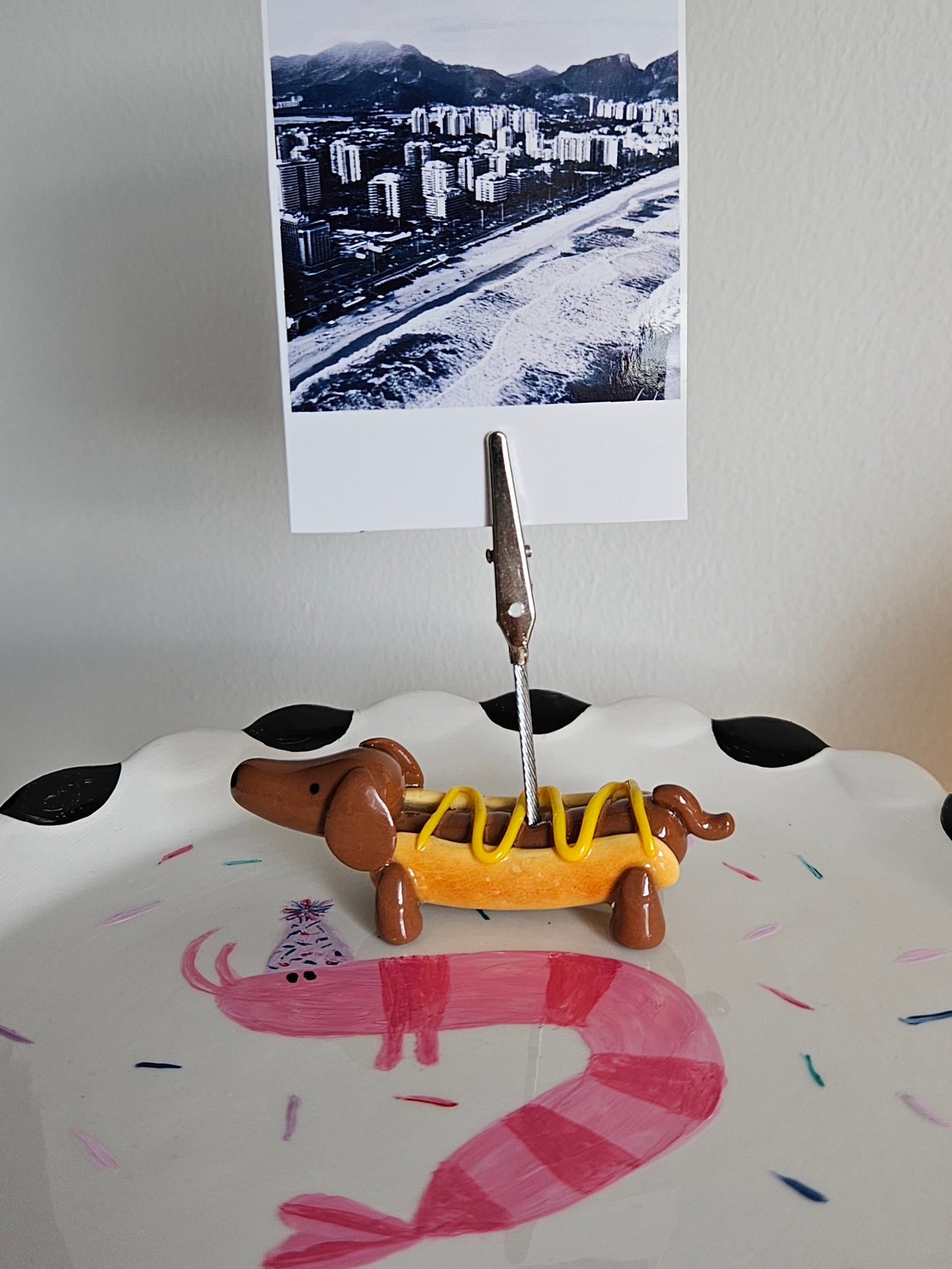 Le Porte-photos Teckel Hot-dog