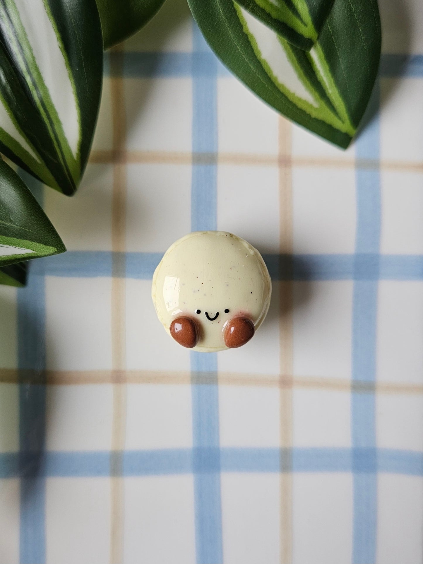 Le magnet Macaron Vanille