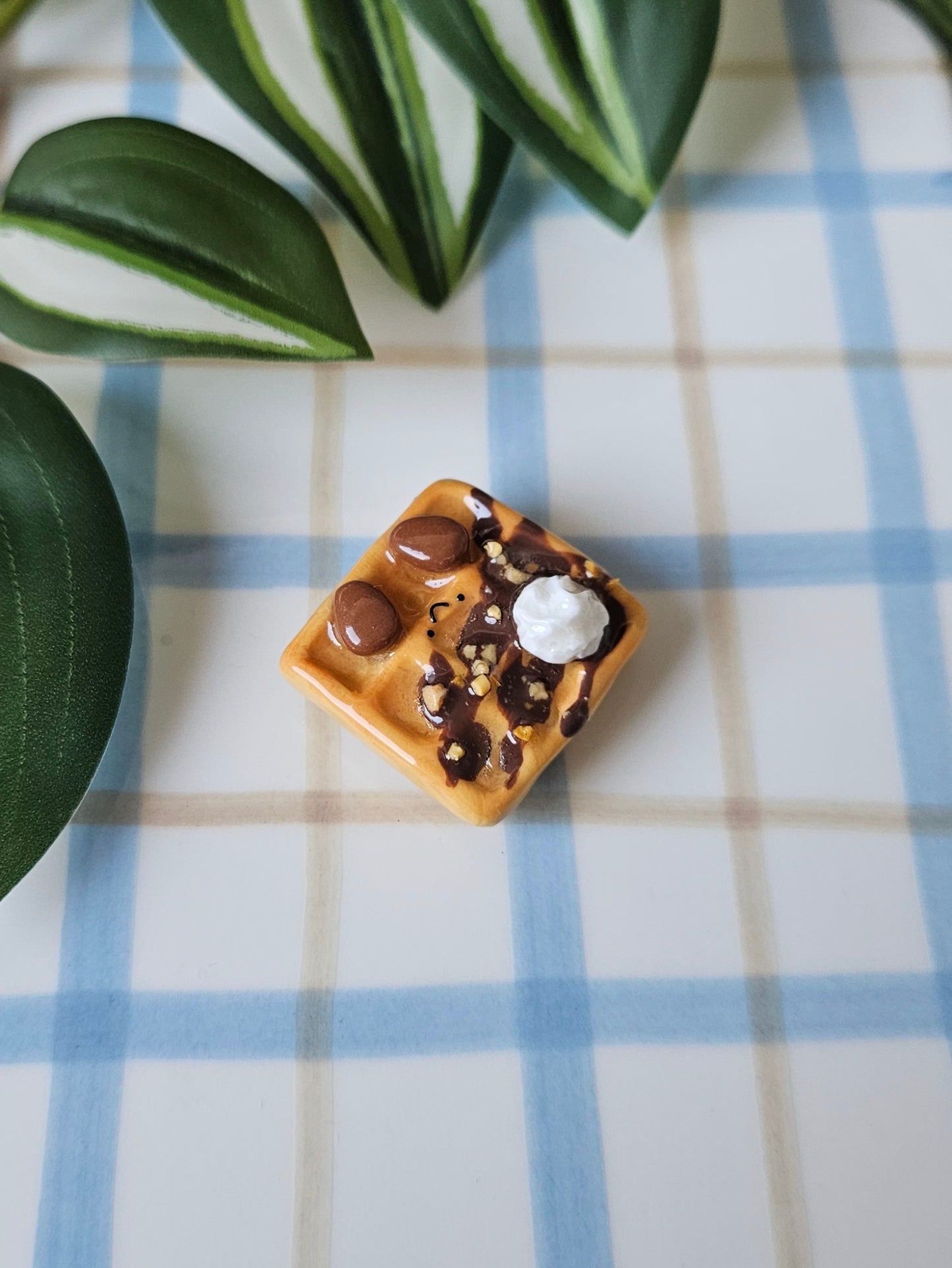 Le magnet Gaufre au Chocolat