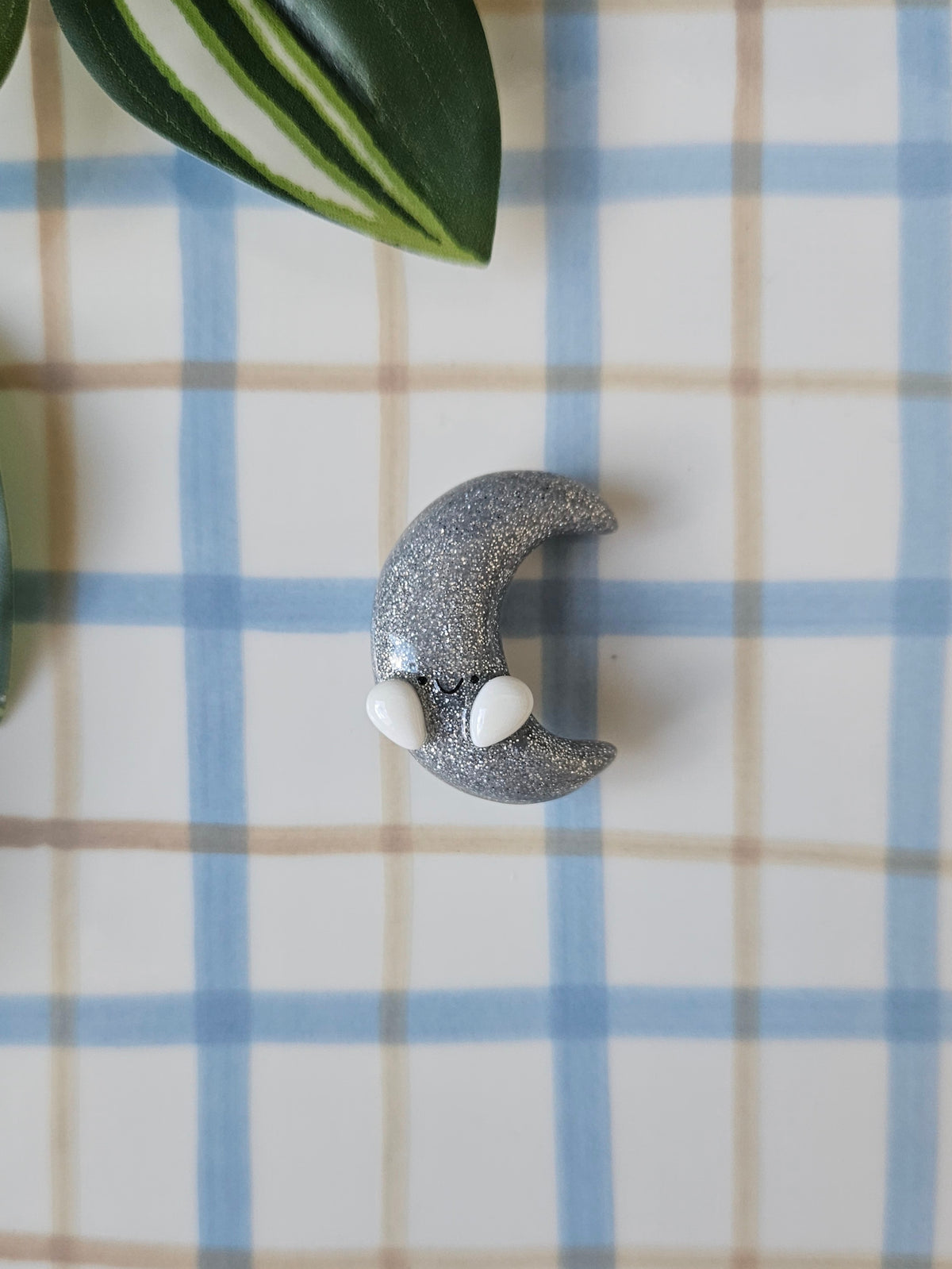 Le magnet Lune Pailleté