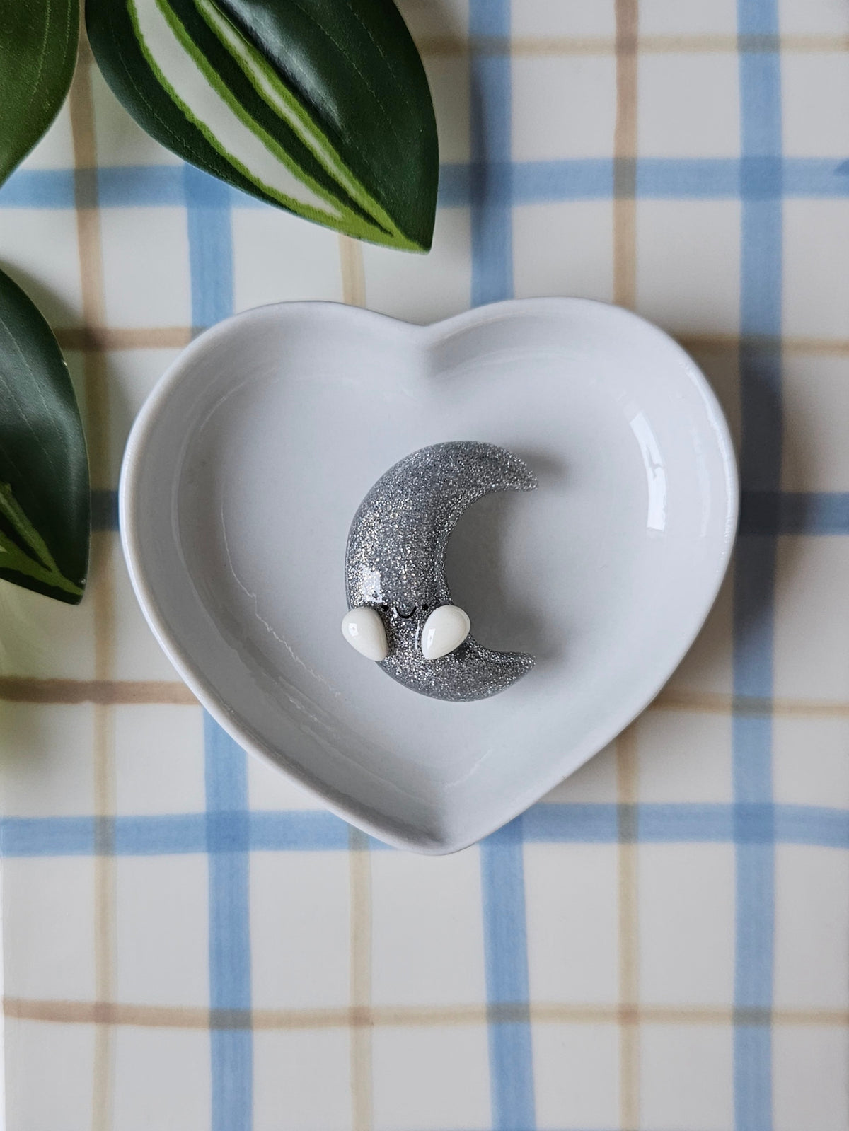 Le magnet Lune Pailleté