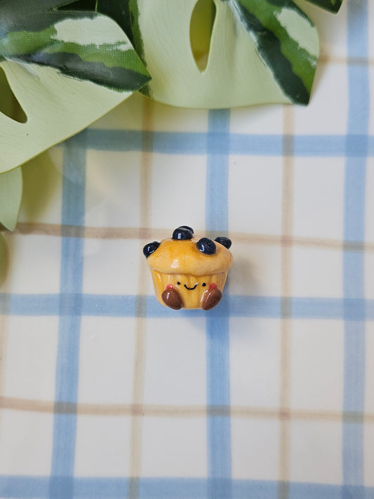 Le magnet Muffin à la myrtille