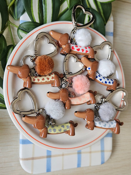 Pochette Mystère Charms Teckels - édition coeurs