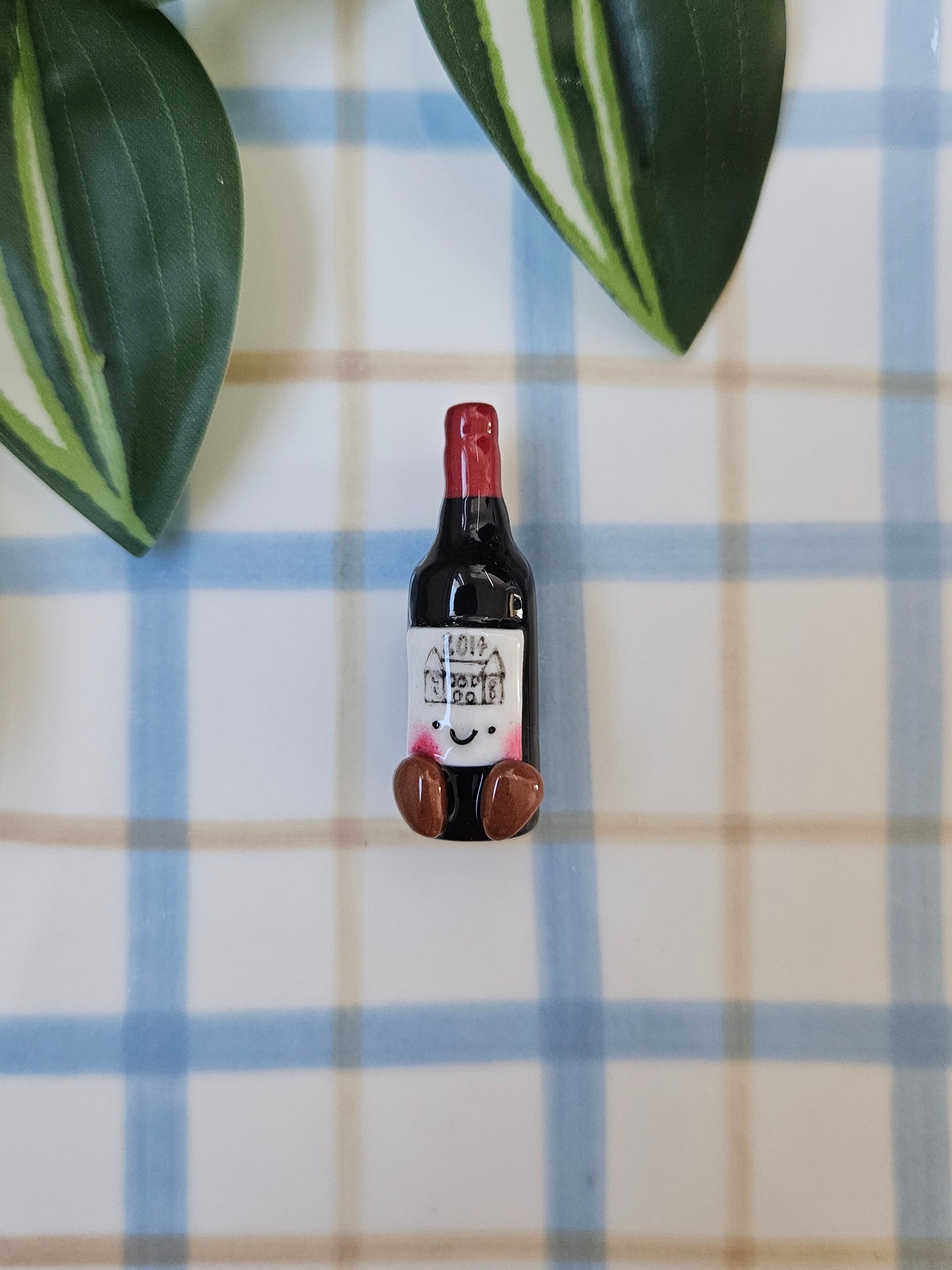 Le magnet Bouteille de Vin