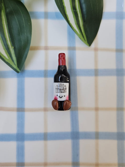 Le magnet Bouteille de Vin