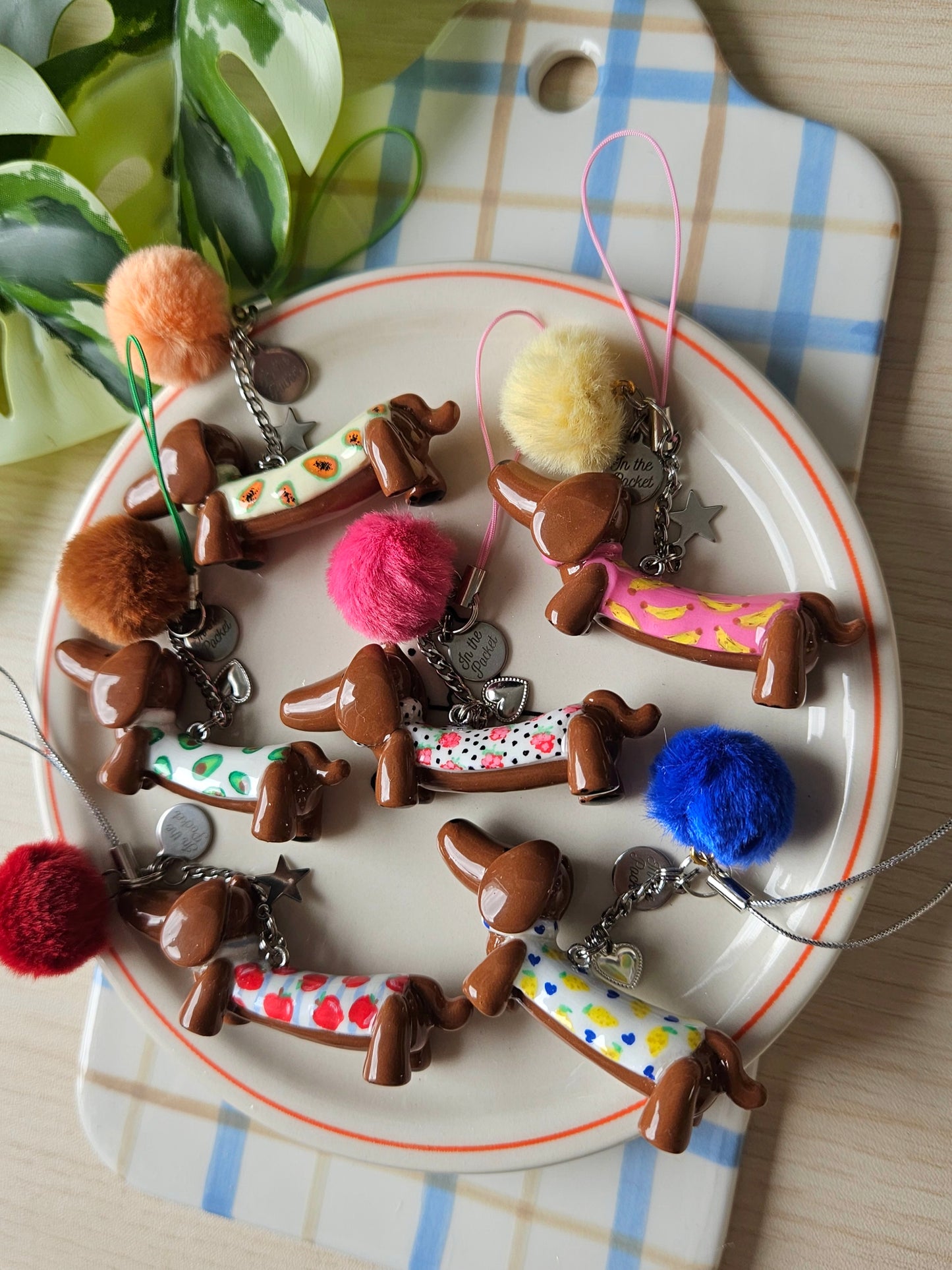 Pochette Mystère Charms Teckels - Thème Fruits 1
