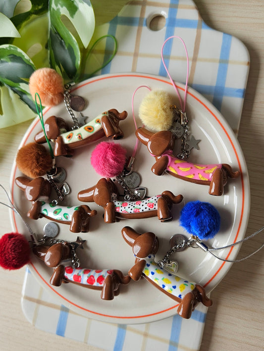 Pochette Mystère Charms Teckels - Thème Fruits 1
