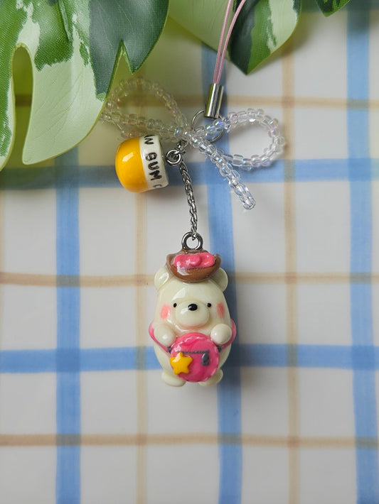 Le charms Ours sacoche