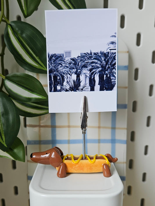 Le Porte-photos Teckel Hot-dog