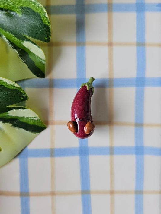 Le magnet Aubergine