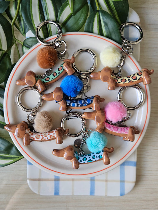 Pochette Mystère Charms Teckels - édition léopard