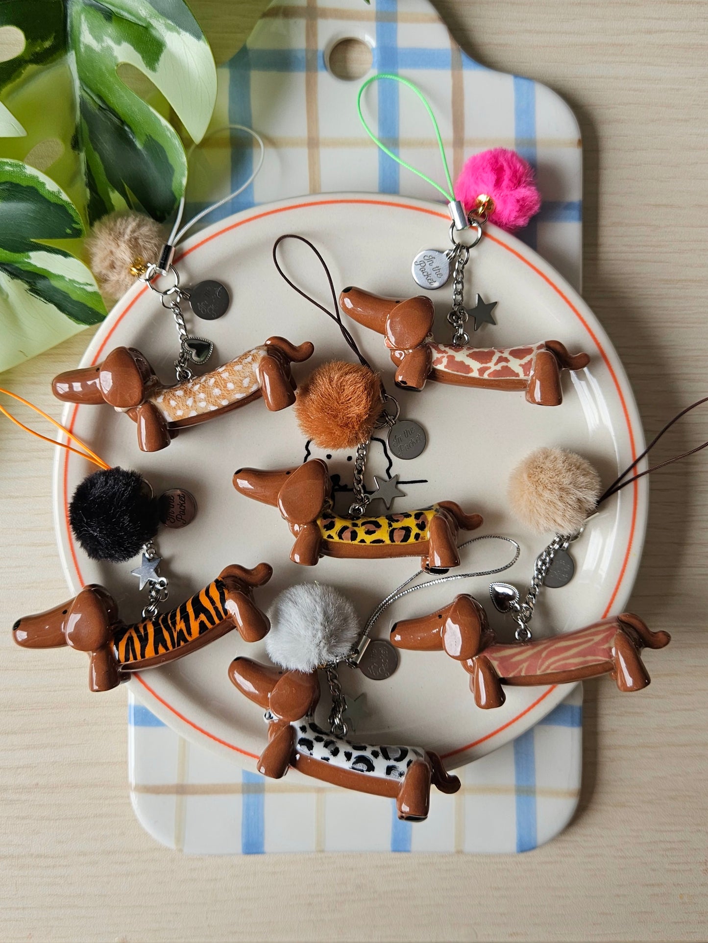 Pochette Mystère Charms Teckels - Thème Safari