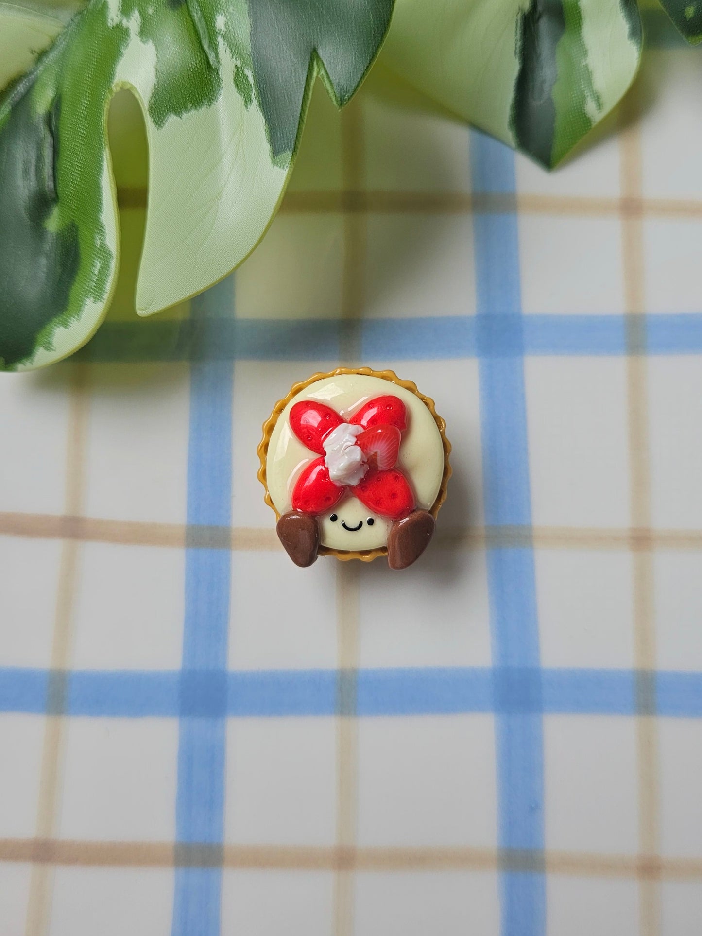 Le magnet Tarte aux fraises