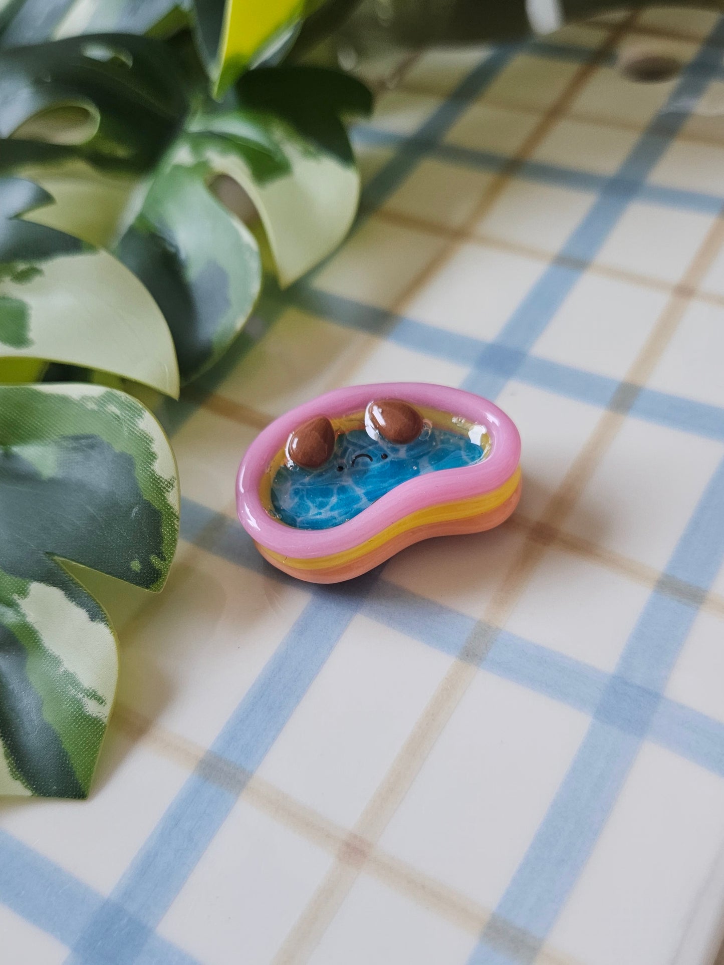 Le magnet Piscine Ovale