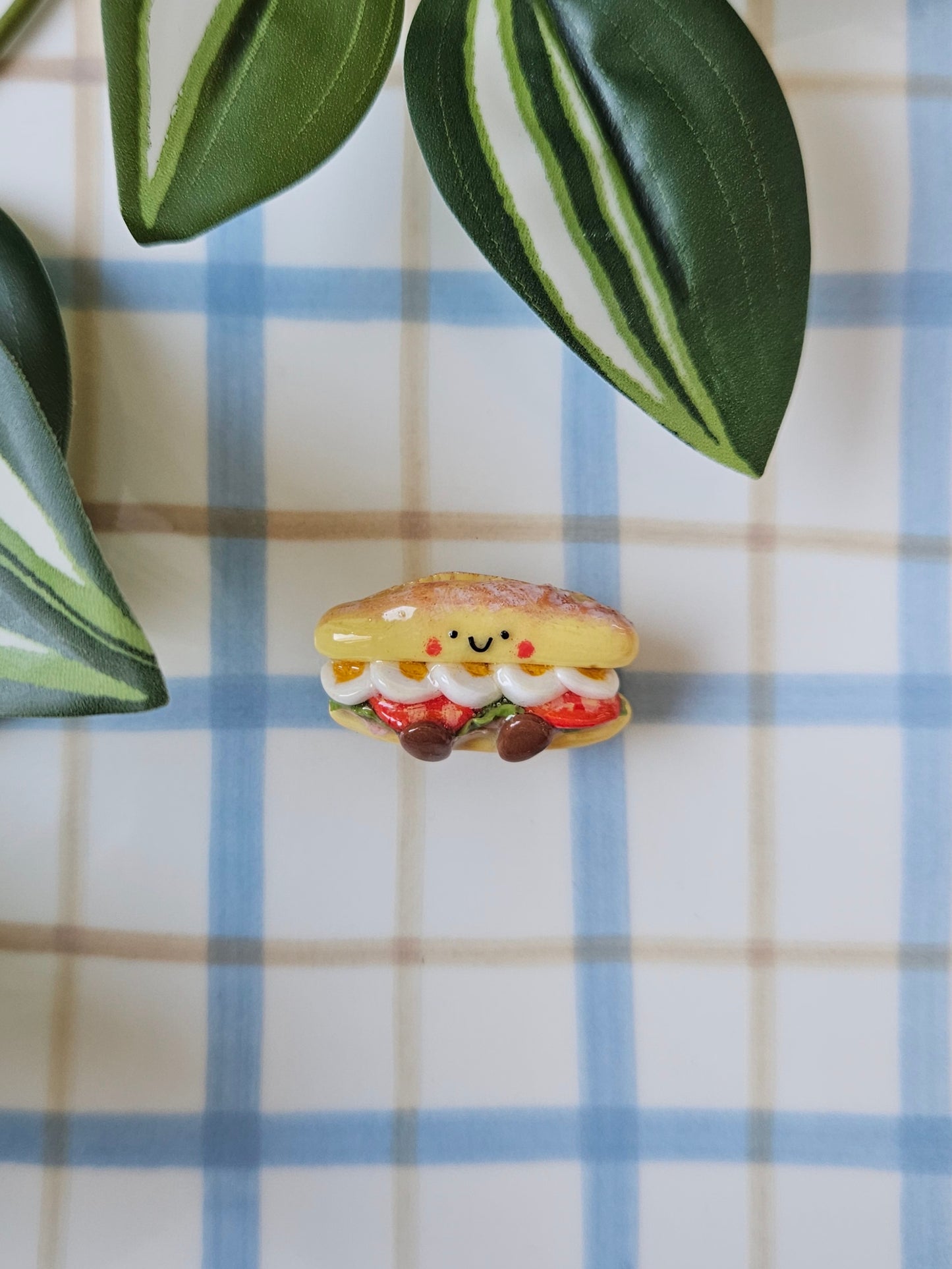 Le magnet Sandwich Jambon Crudités