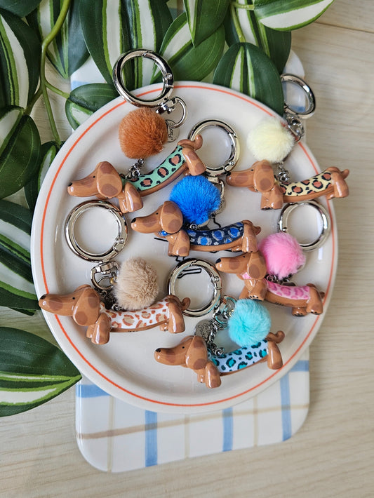 Pochette Mystère Charms Teckels - édition léopard